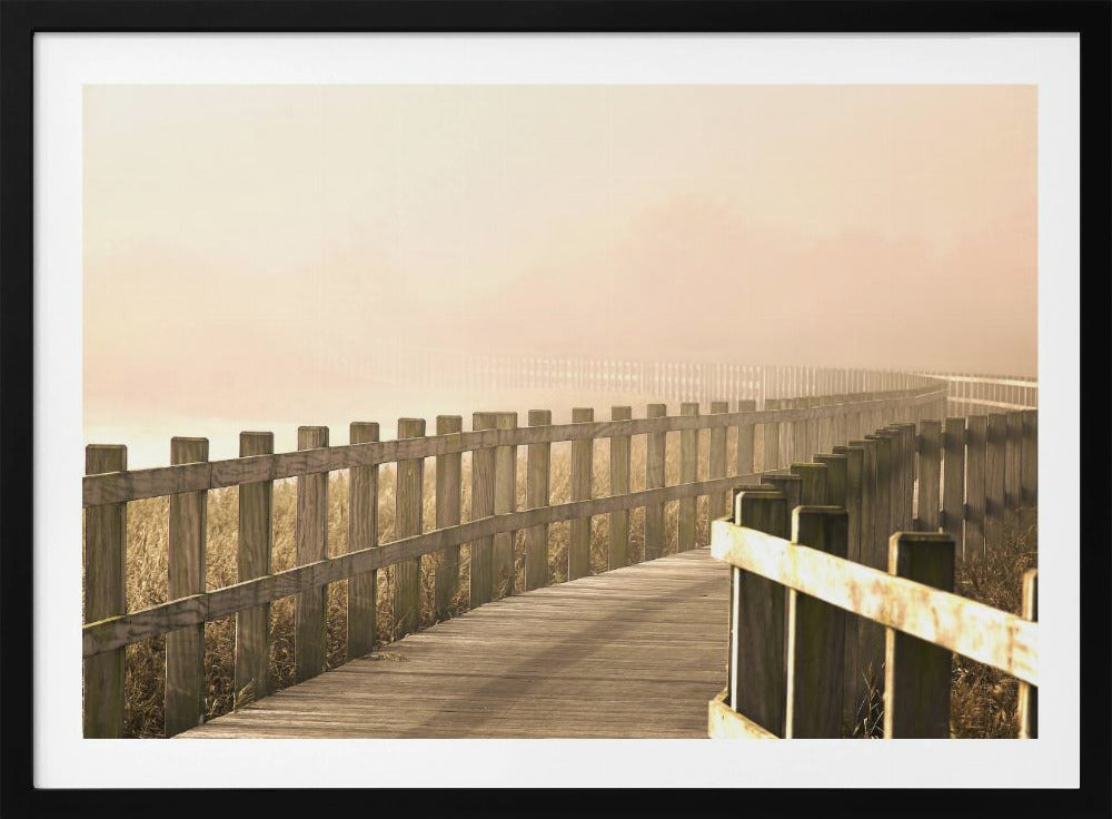 Der Weg wird heller. | Poster - Kunstdruck