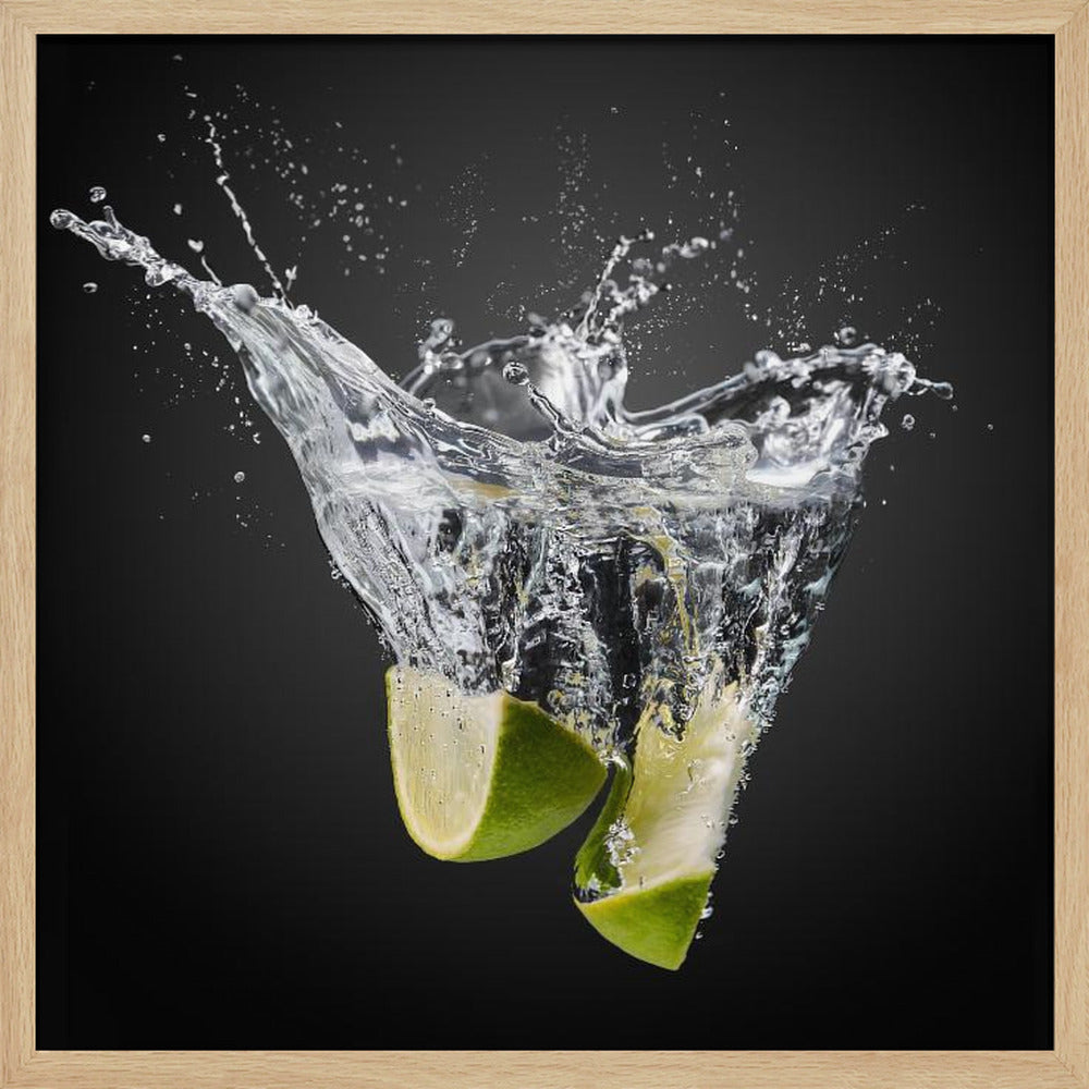 Tuoreita limejä! | Julisteet - Taidevedokset