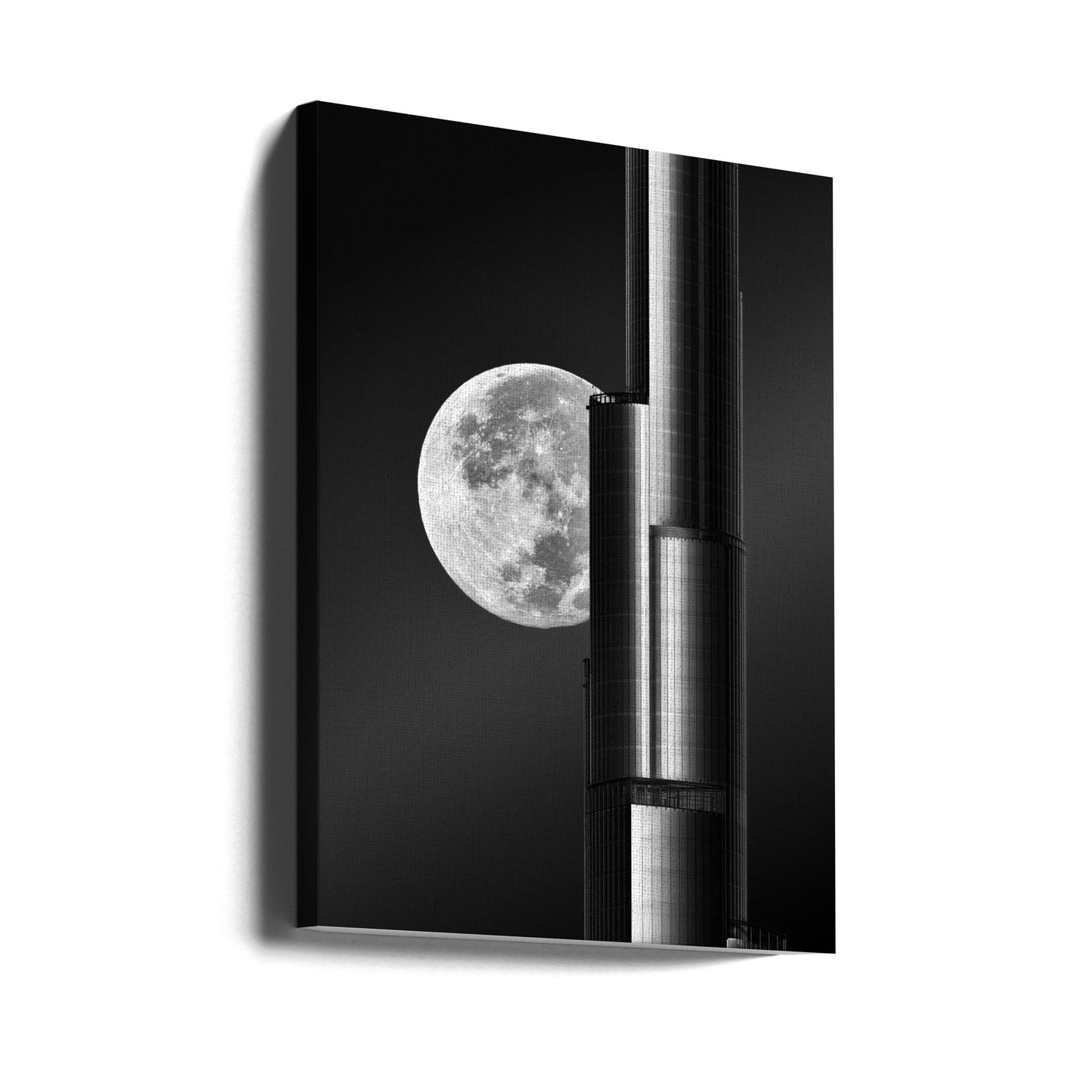 Superkuu Burj Khalifassa | Canvastaulut