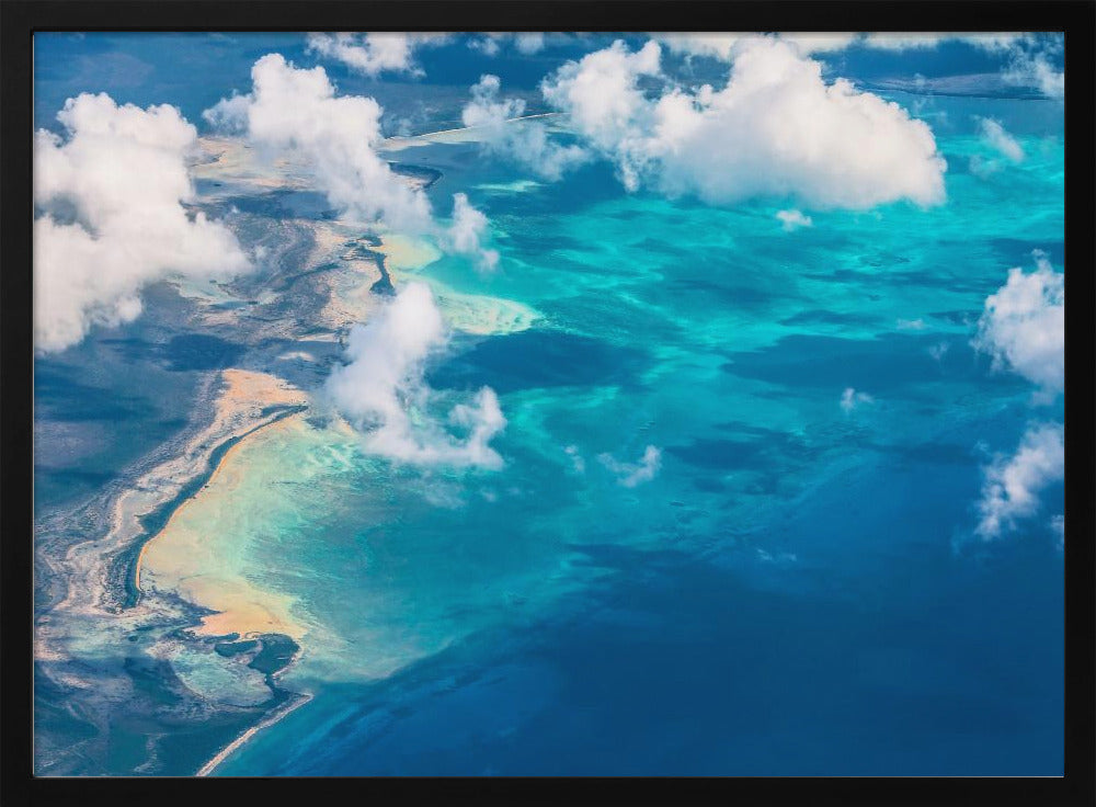 Hiekkaranta kohtaa meren | Julisteet - Taidevedokset