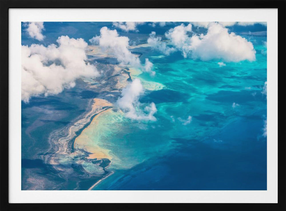 Hiekkaranta kohtaa meren | Julisteet - Taidevedokset