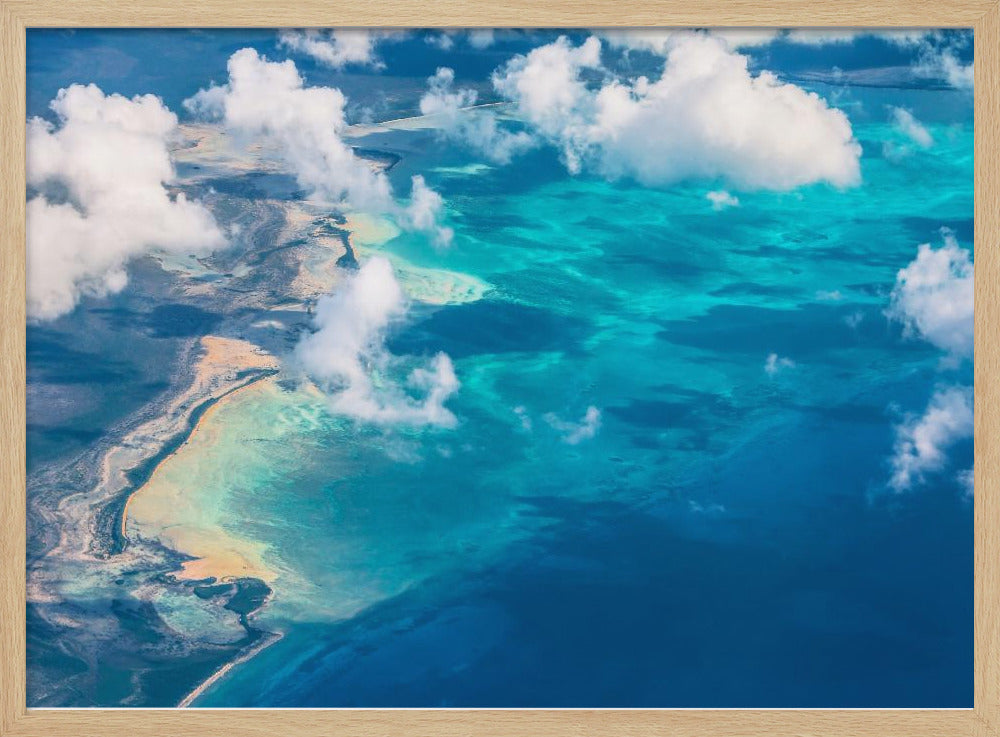 Hiekkaranta kohtaa meren | Julisteet - Taidevedokset