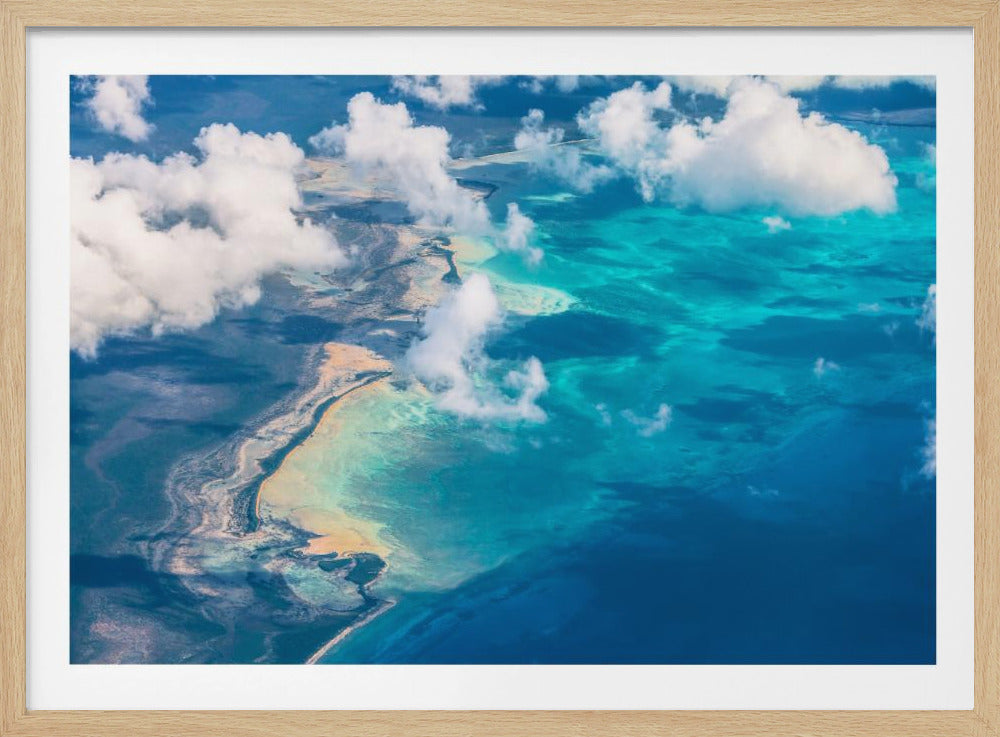 Hiekkaranta kohtaa meren | Julisteet - Taidevedokset