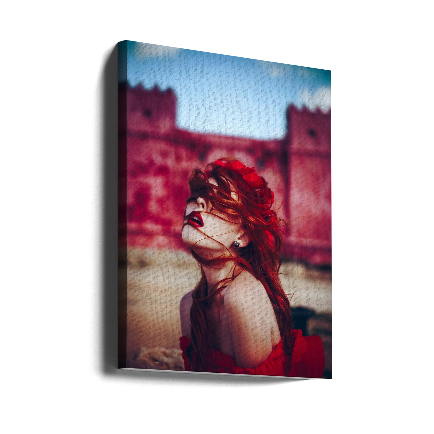 Crimson Virvelvind | Canvas