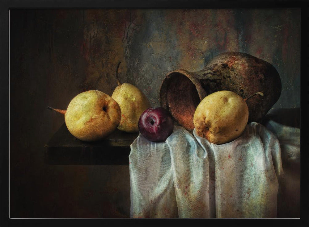 Luonnos päärynöillä | Julisteet - Taidevedokset