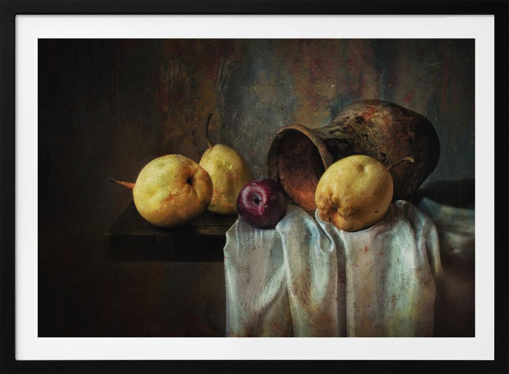 Luonnos päärynöillä | Julisteet - Taidevedokset