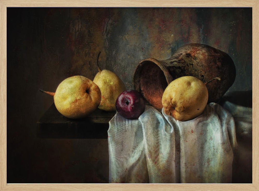 Luonnos päärynöillä | Julisteet - Taidevedokset