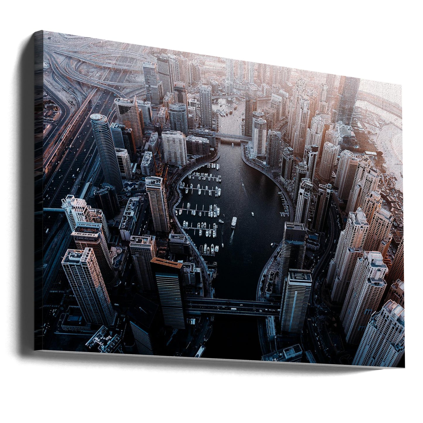 Dubain venesatama | Canvastaulut