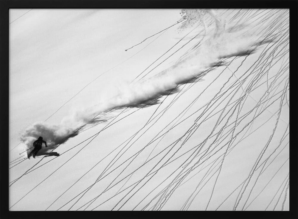 Skiing Powder | Poster