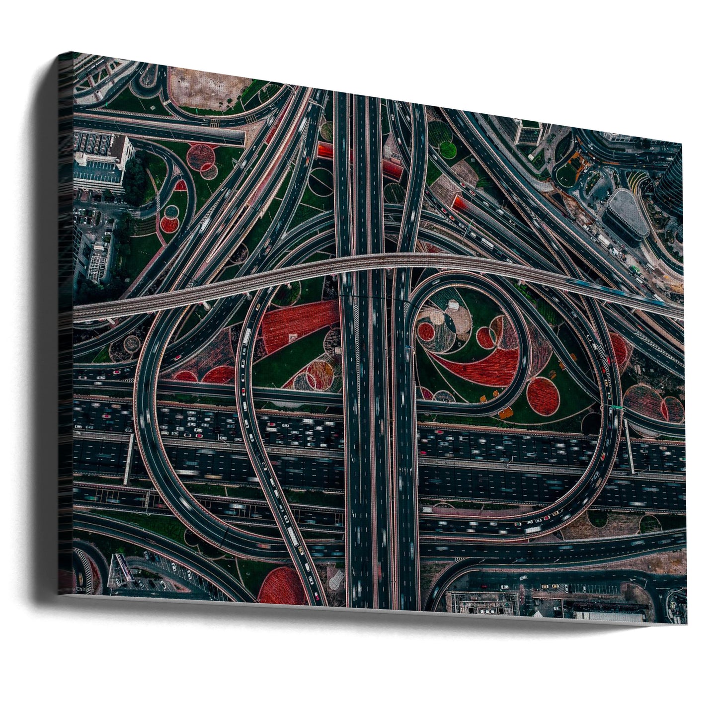 labirinto urbano | Stampe su Tela