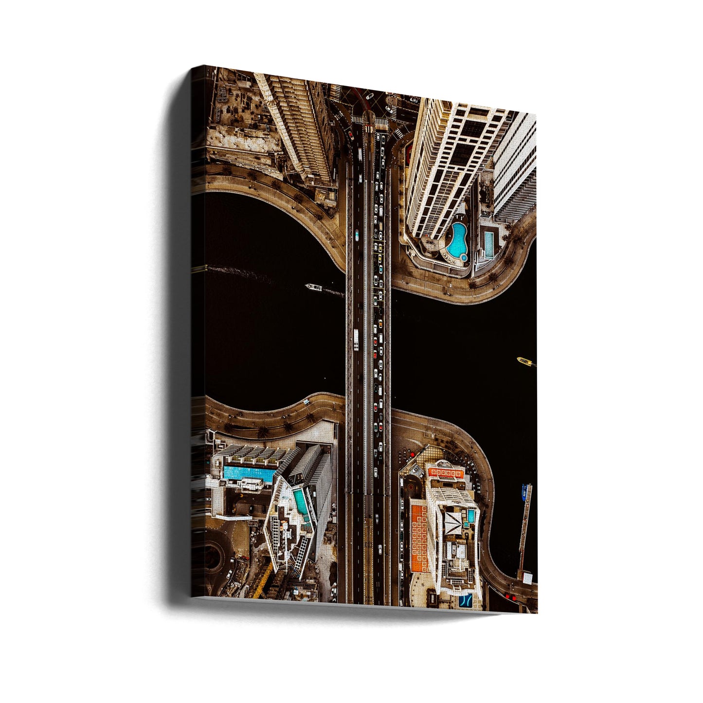 vision d'en haut | Tableaux sur Toile