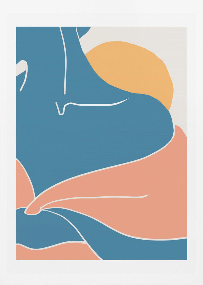 Blue Shoulder | Poster