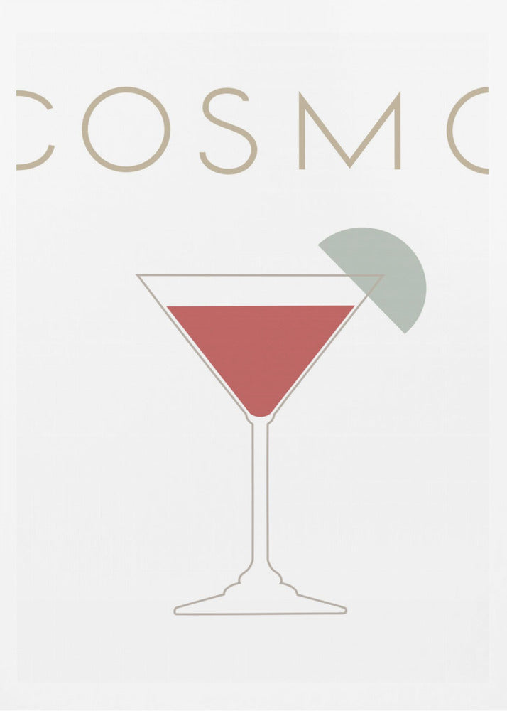 Kosmopolitisch | Poster - Kunstdruck
