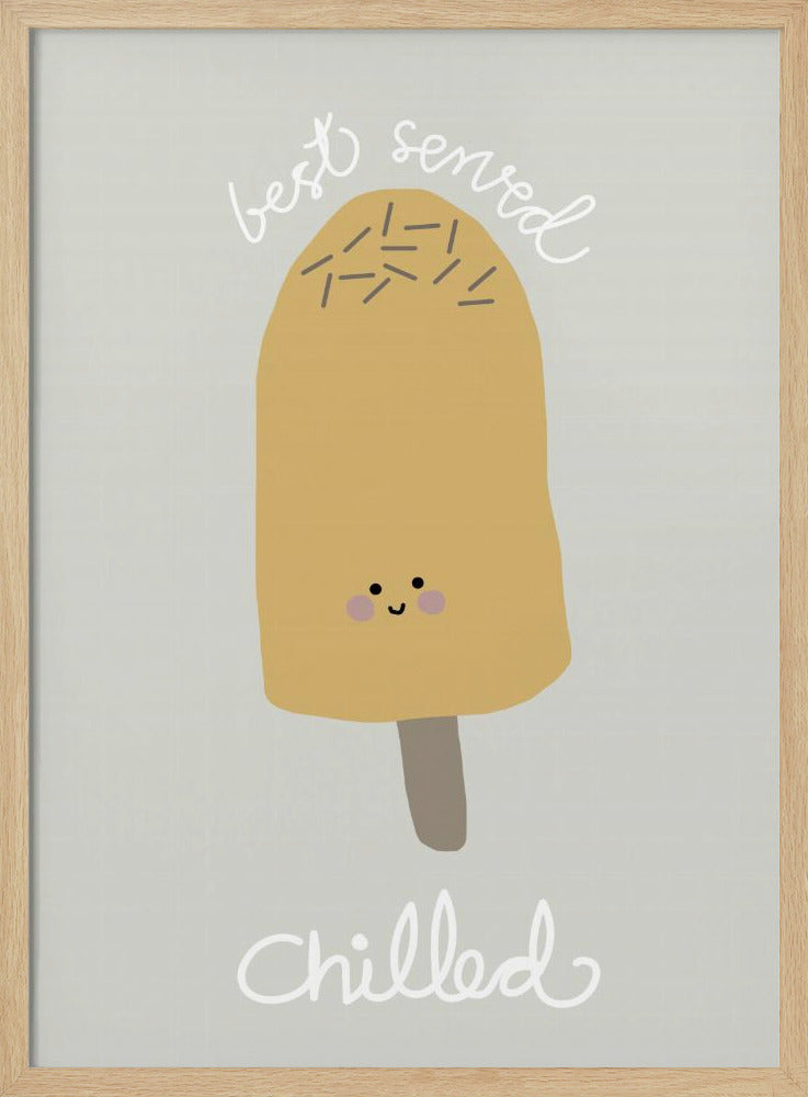 Gekühltes Eis | Poster