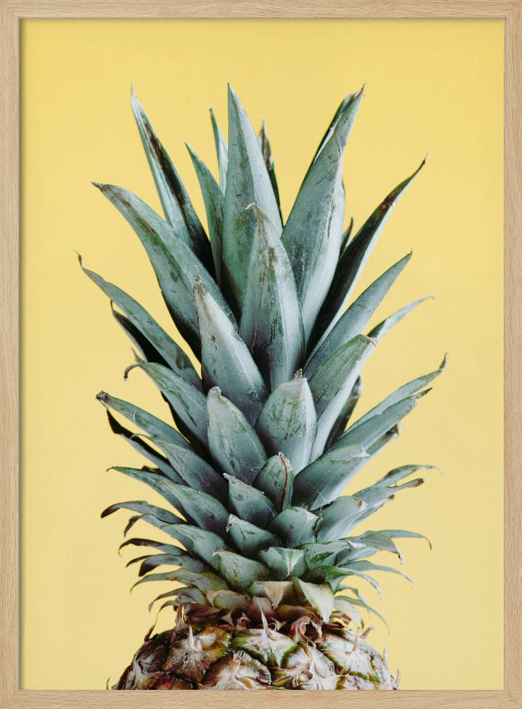 Ananas Gul 03 | Plakater - Kunsttryk