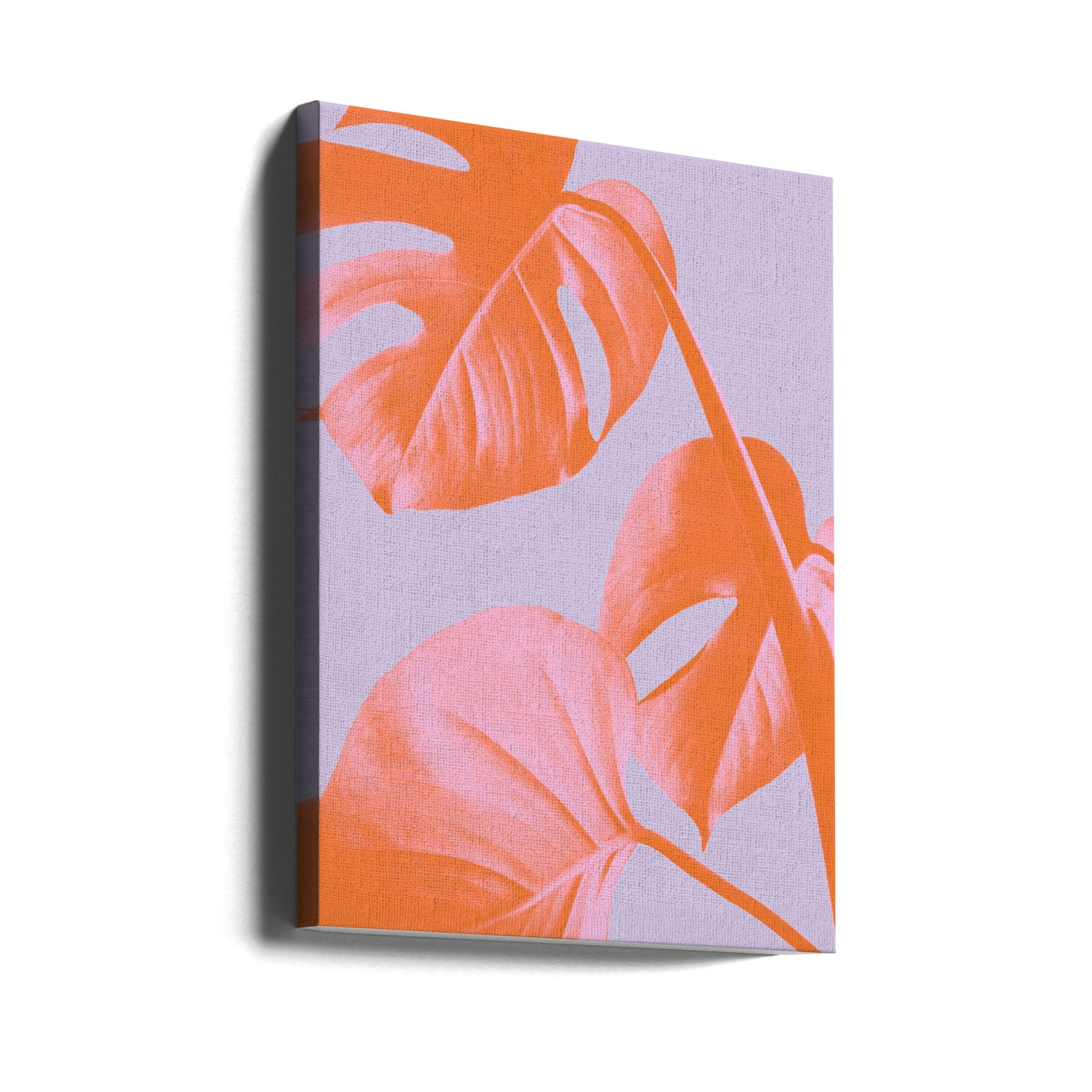 Monstera Purple 03 | Canvas