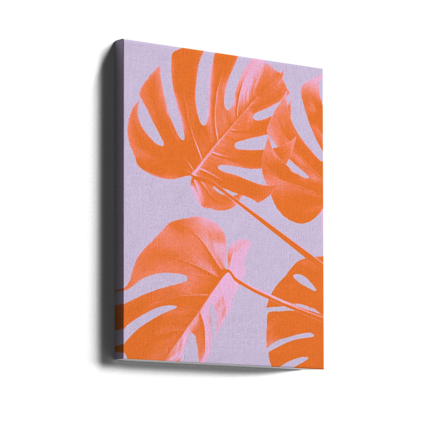 Monstera Purple 04 | Canvas