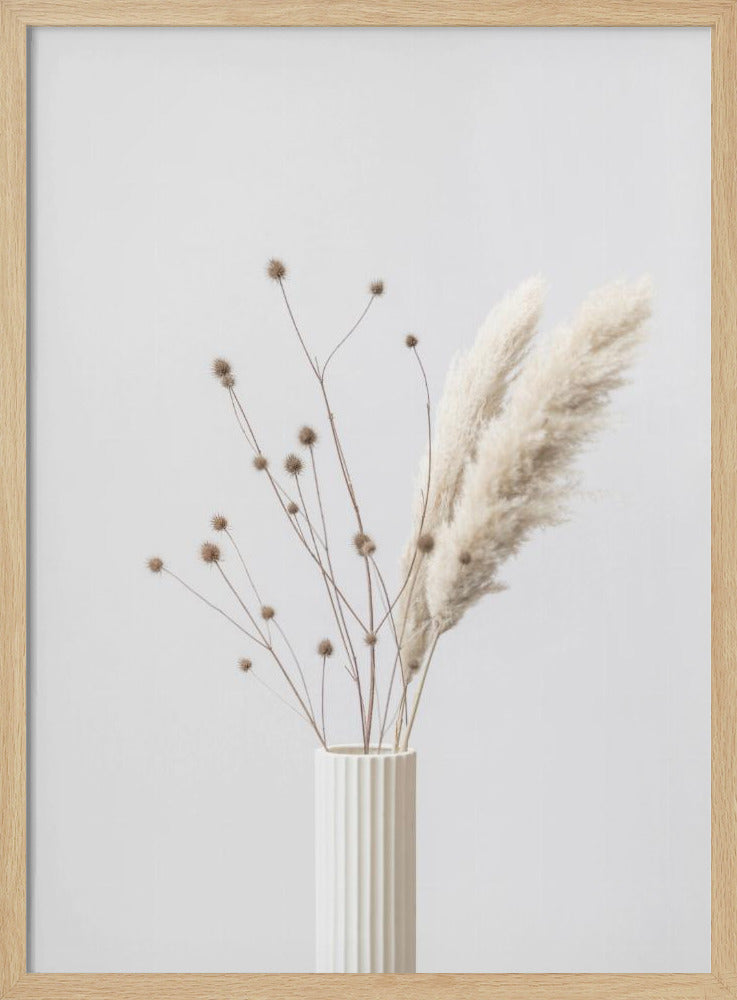Thistle & Pampas 01 | Poster