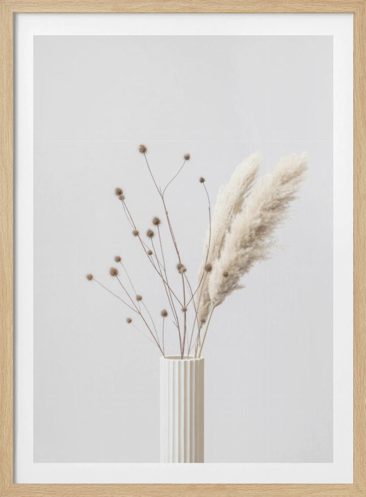 Thistle & Pampas 01 | Poster