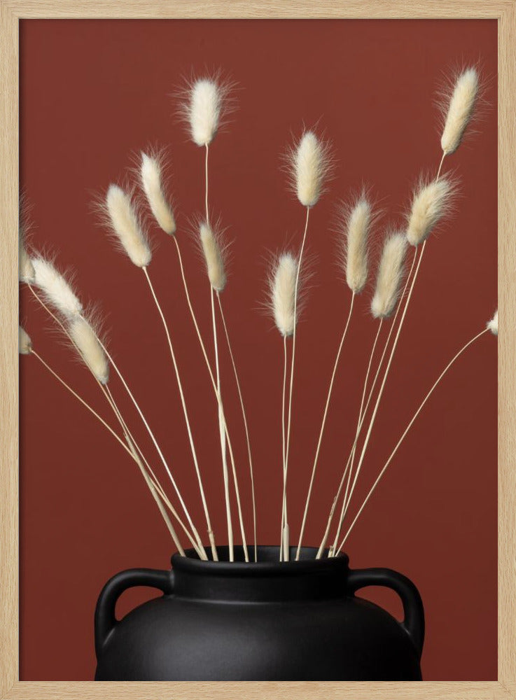 Bunny Grass Vase | Poster