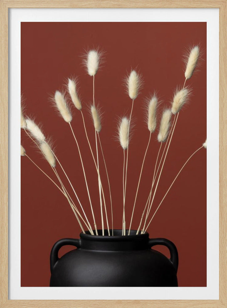 Bunny Grass Vase | Poster