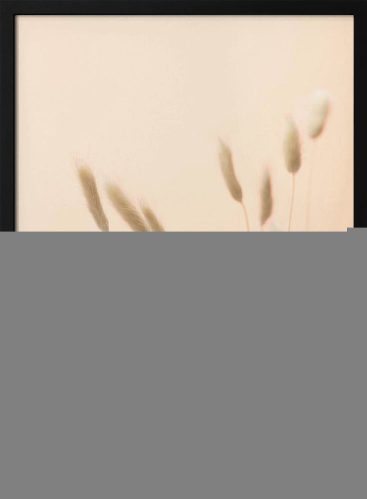 Bunny Grass Peach 01 | Poster