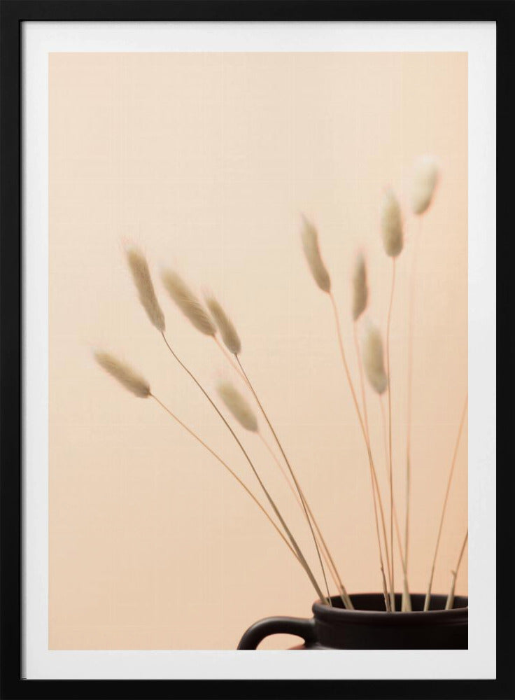 Bunny Grass Peach 01 | Poster