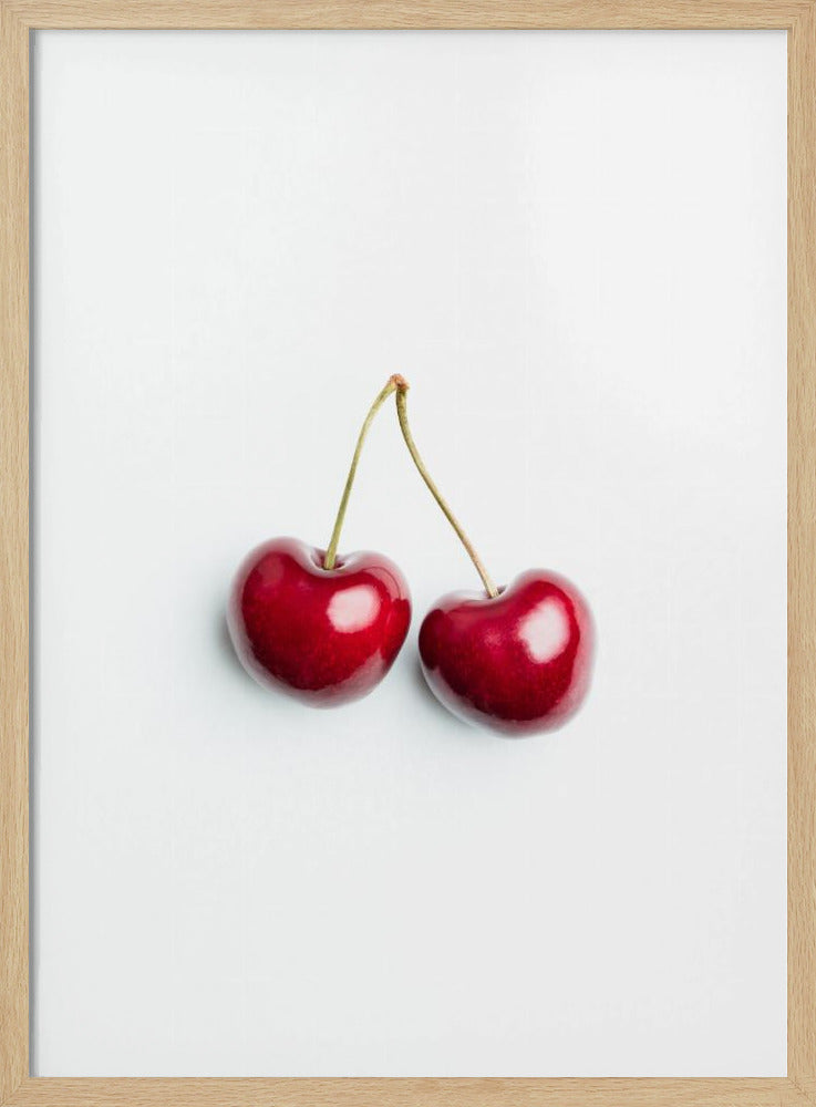 Kirschenpaar | Poster - Kunstdruck