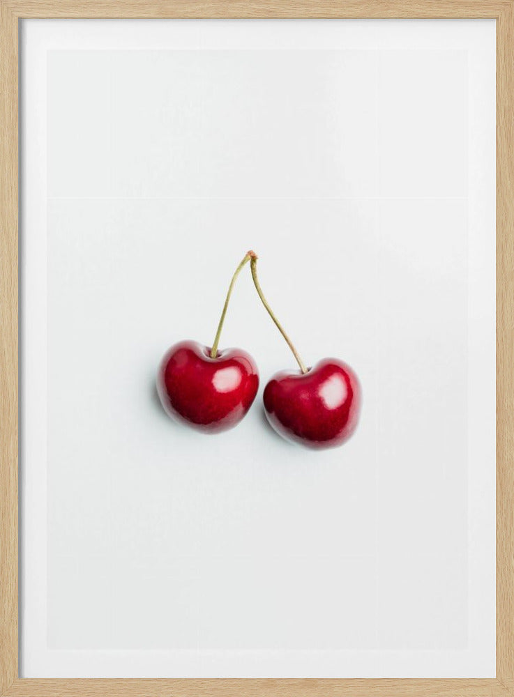 Kirschenpaar | Poster - Kunstdruck