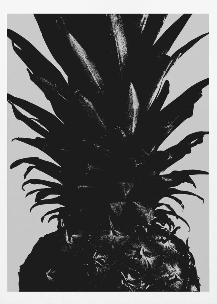 Pineapple bw | Poster
