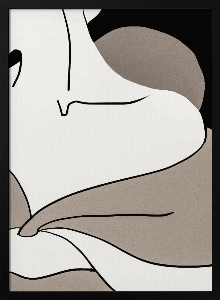 matisse_shoulder_vector_002_Black | Poster