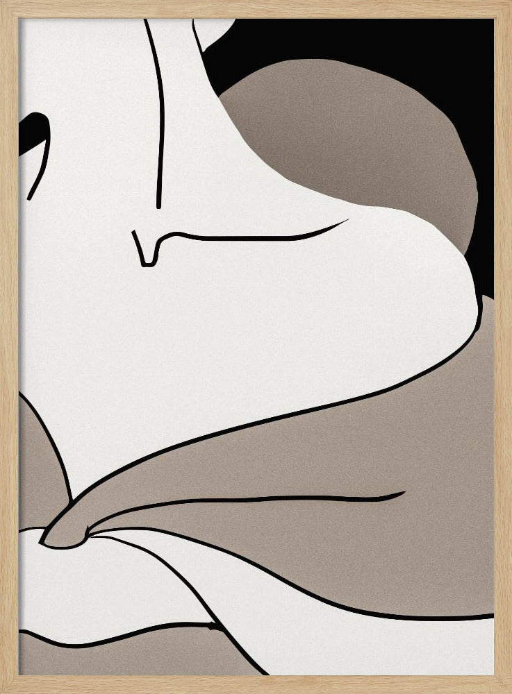 matisse_shoulder_vector_002_Black | Poster