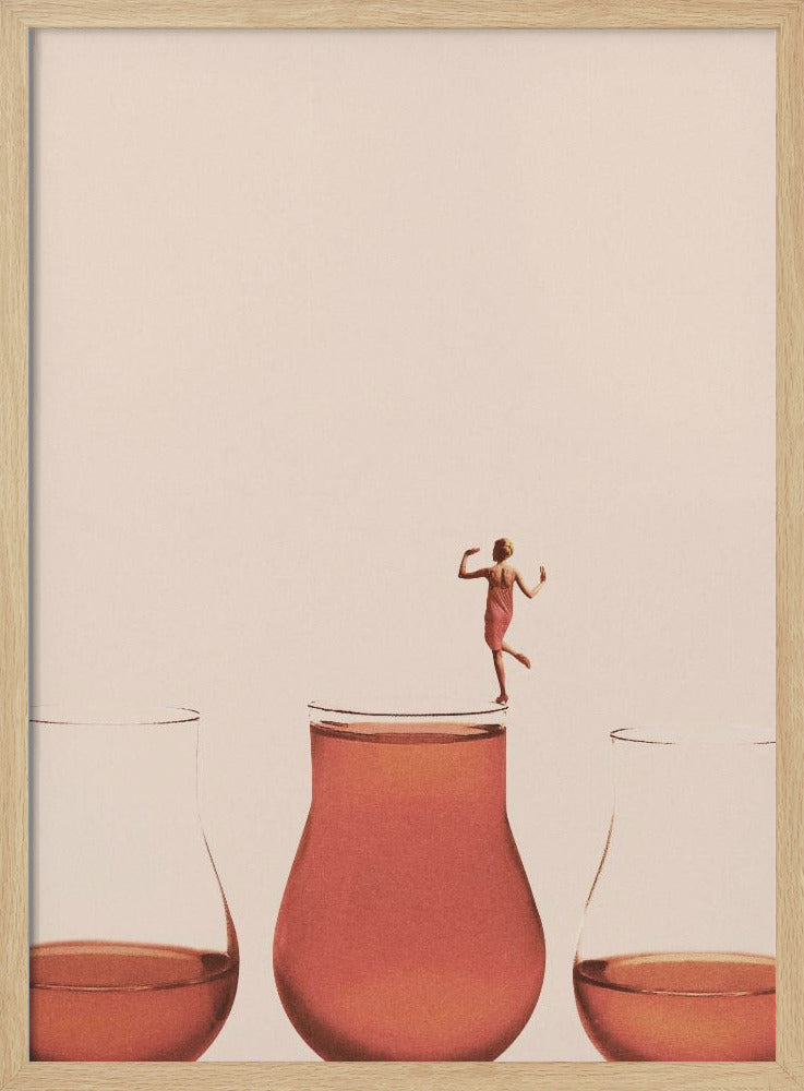 Ich bevorzuge das Volle | Poster - Kunstdruck