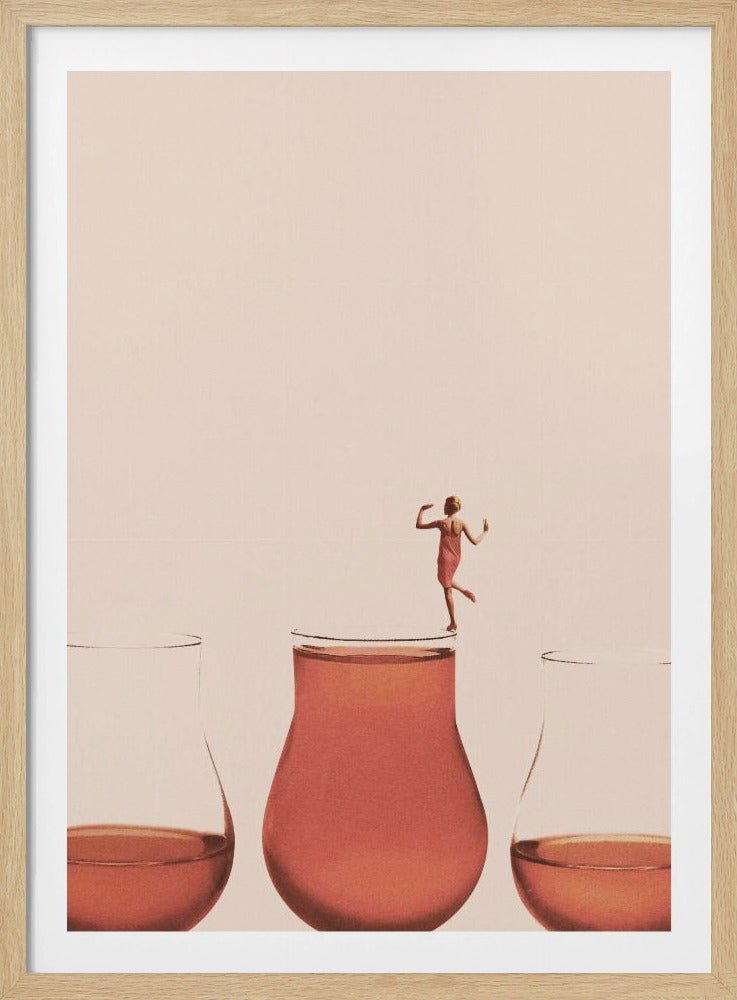 Ich bevorzuge das Volle | Poster - Kunstdruck