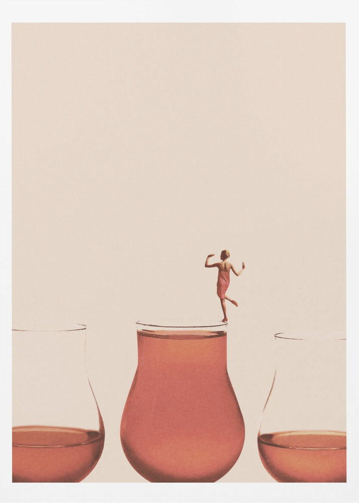 Ich bevorzuge das Volle | Poster - Kunstdruck