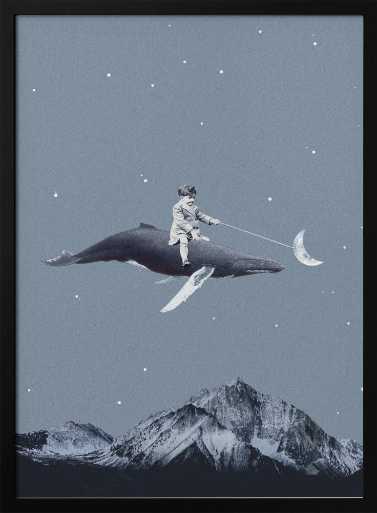 Zielen Sie auf den Mond | Poster - Kunstdruck