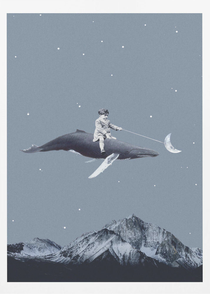Zielen Sie auf den Mond | Poster - Kunstdruck
