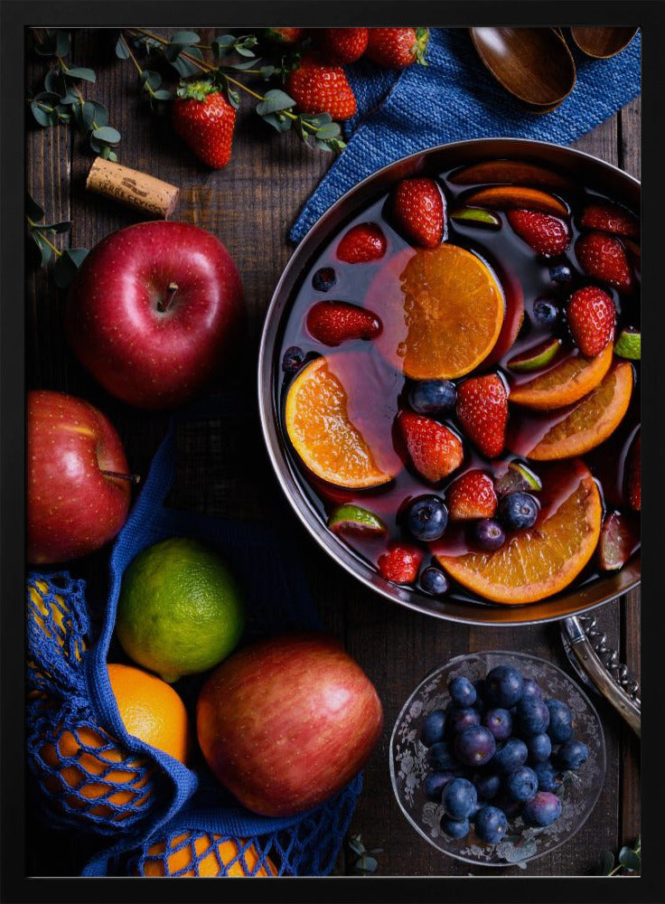 Sangria-pöytä | Julisteet - Taidevedokset