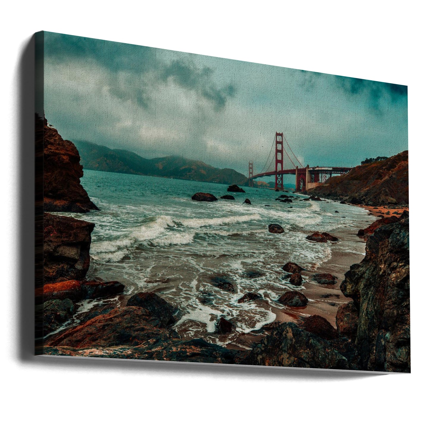 most golden gate 1 | Wydruki na łótnie