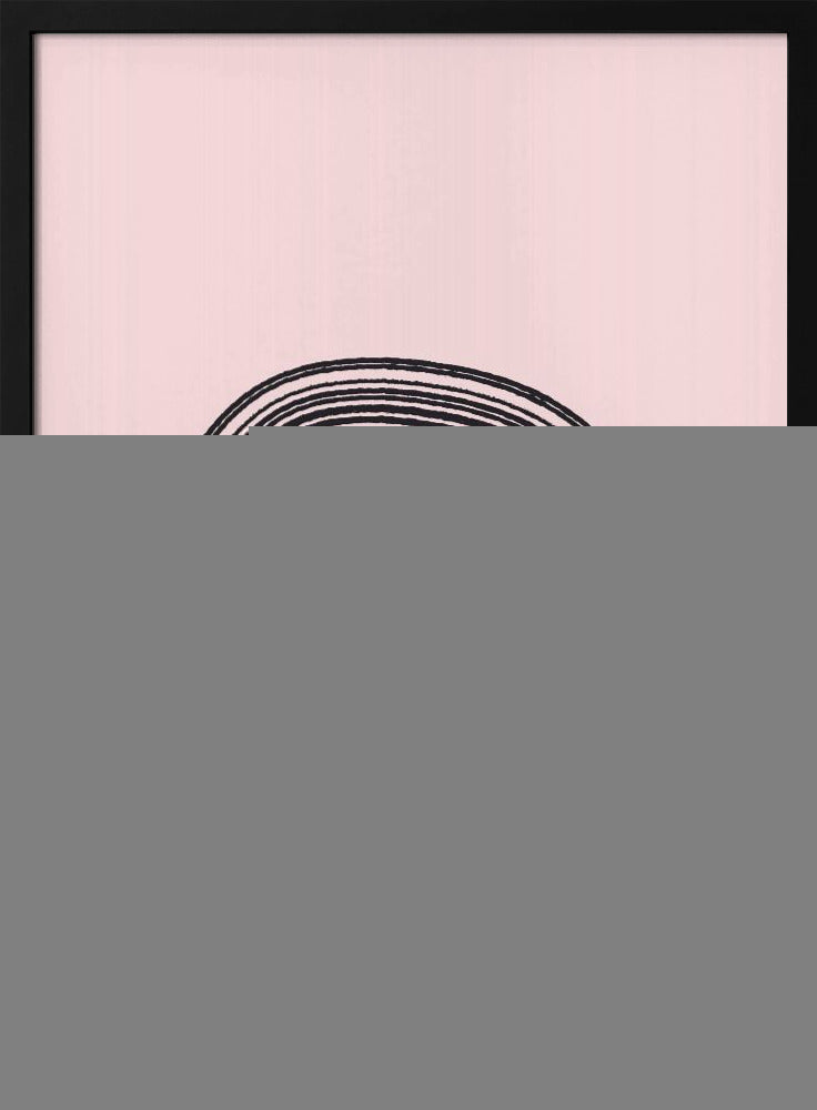 Arch with Black Lines | Poster