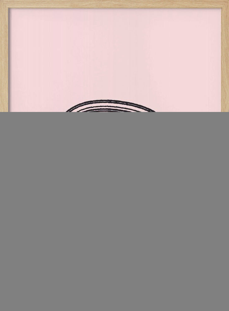 Arch with Black Lines | Poster