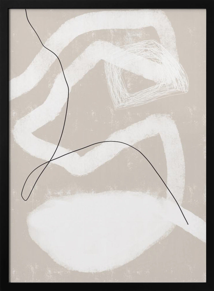 Organische Linien und Formen | Poster - Kunstdruck