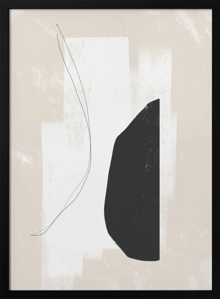 Monochrome Harmonie | Poster - Kunstdruck