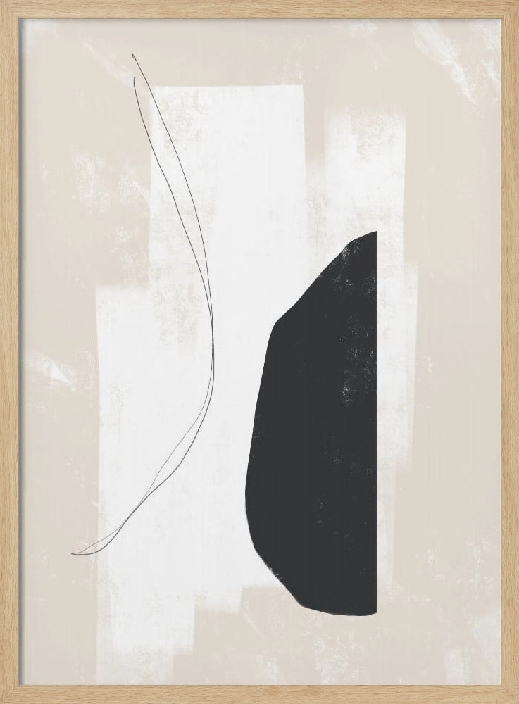 Monochrome Harmonie | Poster - Kunstdruck