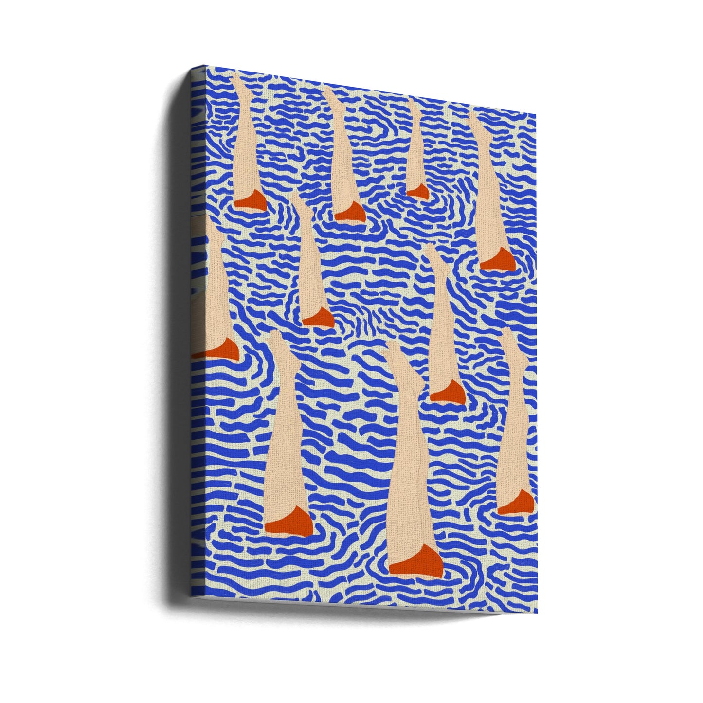 Badende | Leinwand-Bilder