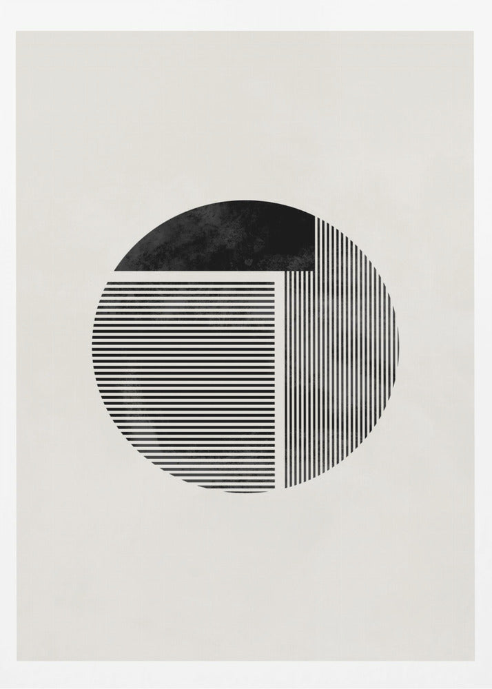 Minimalist round | Poster