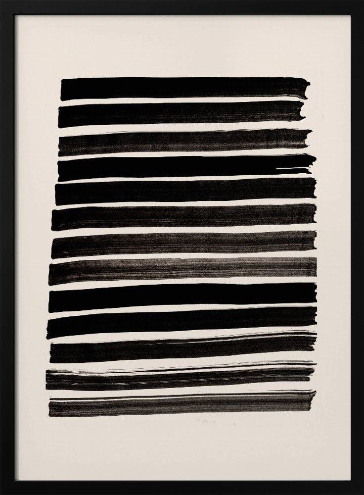 Stripes_Beige | Poster