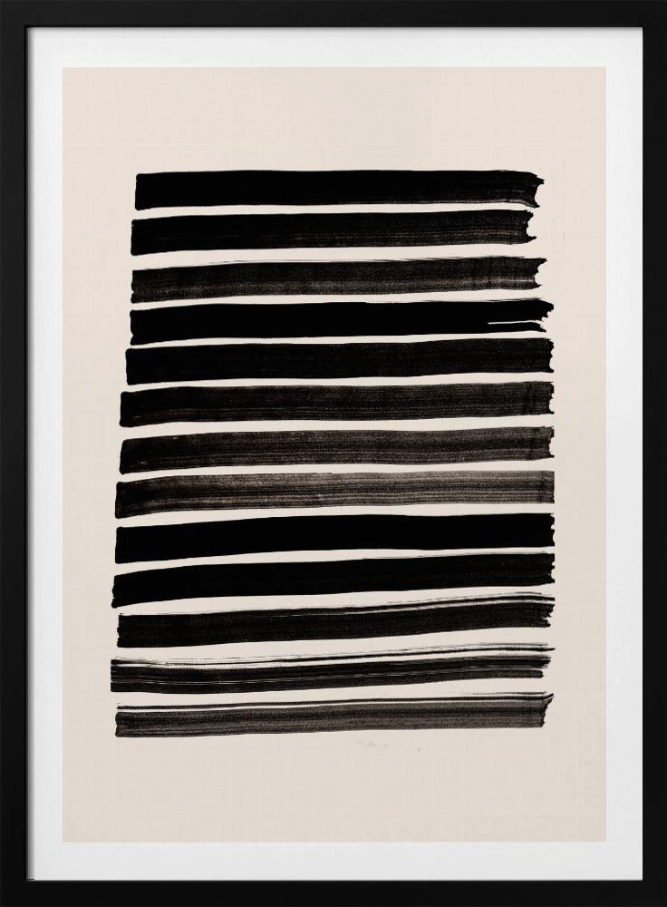 Stripes_Beige | Poster