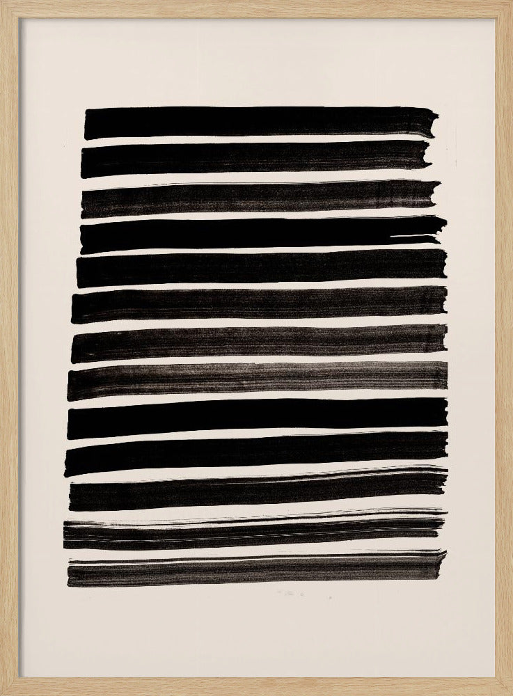 Stripes_Beige | Poster