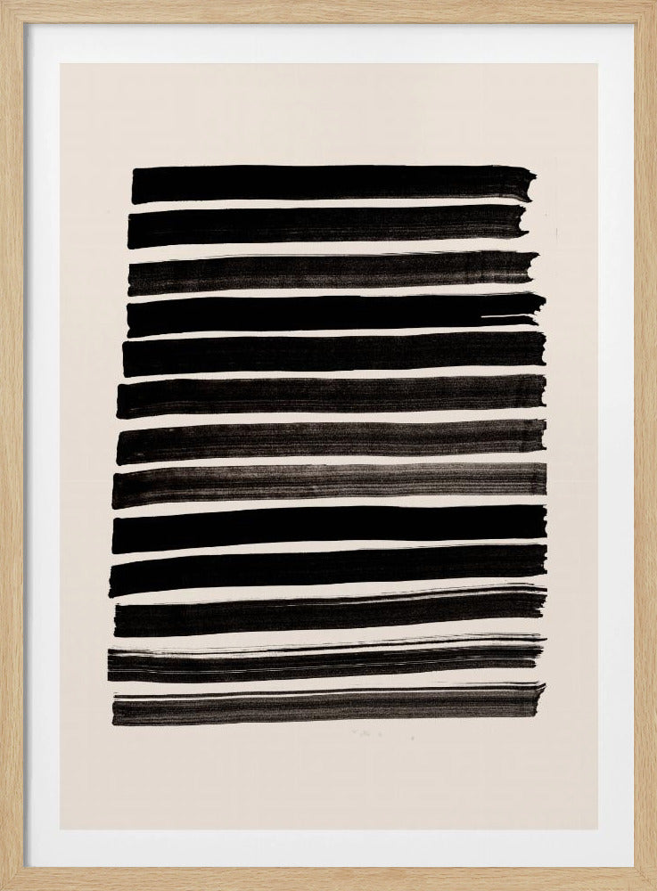 Stripes_Beige | Poster
